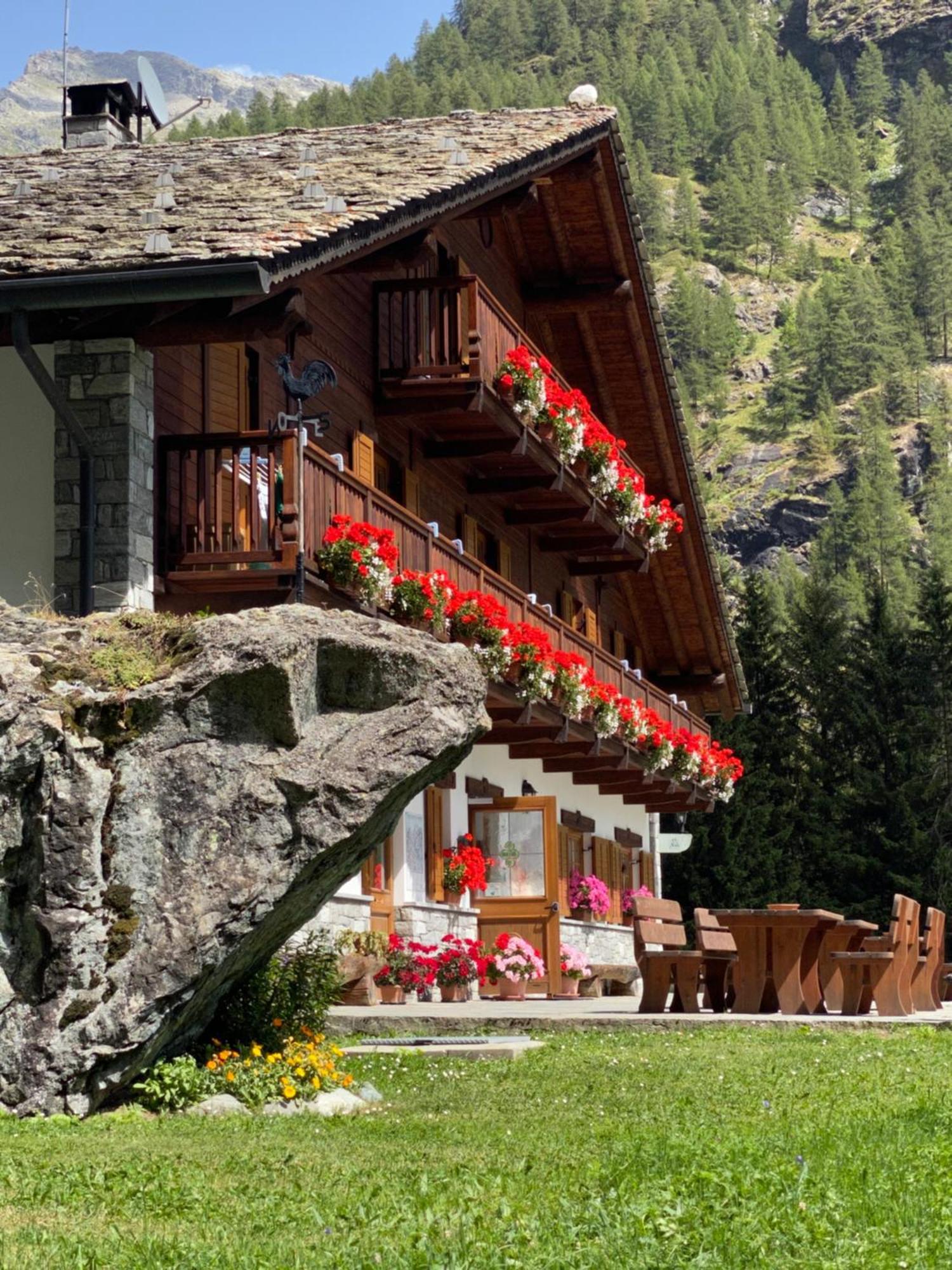 Residence Oberteil Грессоне-Ла-Триніте Екстер'єр фото